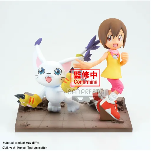 Digimon Adventure Adventure Archives Hikari and Tailmon figure 12cm